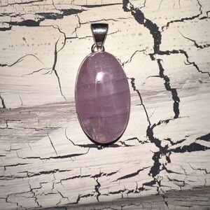 kunzite pendant
